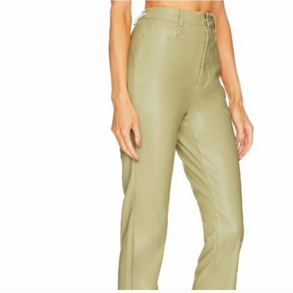 We Wore What vegan leather kick flare size 26 - Picture 3 of 9